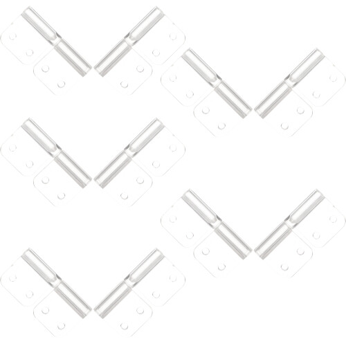 10Pz Mini Cerniere Acriliche Per Scatole E