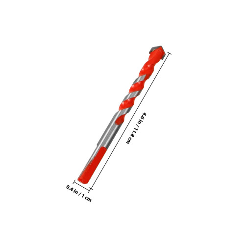 8Pcs Impact-Resistant Tungsten Drill Bits for Concrete and Masonry 1