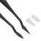 1Set ABS Sketching Wiper Tool Lightweight Black Sketch Smudge Eraser 4