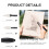 1Set ABS Sketching Wiper Tool Lightweight Black Sketch Smudge Eraser 5
