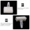 100Pcs White PP Pcb Standoffs Adhesive Insulated Reverse Mount Spacers 6