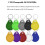 300Pcs UID 13.56MHz Block 0 Sector Writable IC Card Clone Changeable  Keyfobs Key Tags 1K S50 RFID Access Control 2