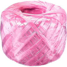 (Pink) Polyester Nylon Plastic Rope Twine Bundled For Packing Gardening Craft,150m Length - Q1