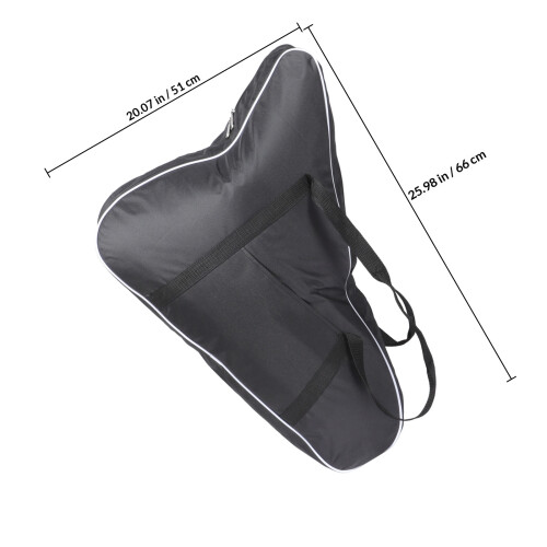 1pcs Black Lyre Case For Travel Practice Performance 1