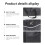 1pcs Black Lyre Case For Travel Practice Performance 5