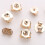6Pcs Multi Color Earrings Stoppers Lightweight Durable Ear Backs Set 3