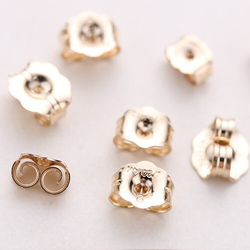 6Pcs Multi Color Earrings Stoppers Lightweight Durable Ear Backs Set 2