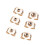 6Pcs Multi Color Earrings Stoppers Lightweight Durable Ear Backs Set 7