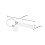 5Pcs Silver Stainless Steel DIY Keychain Blanks Rectangle Hanging Tags 2