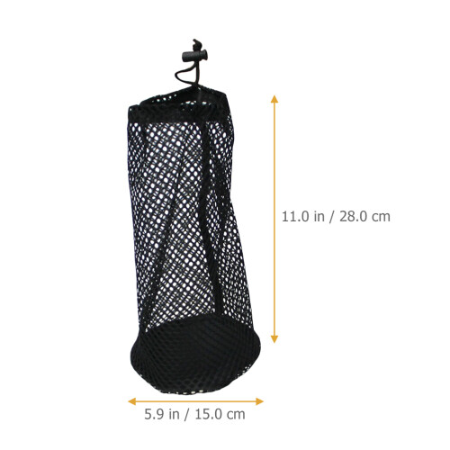 -Resistant Nylon Tennis Ball Holder with Drawstring 1