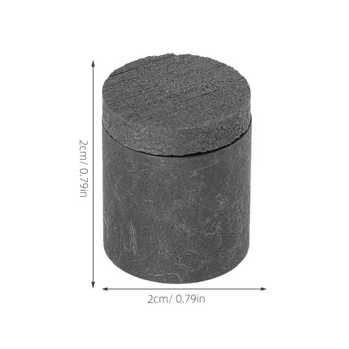 1Pièces Creuset De Fusion Polyvalent Graphite Noir Résistant Chocs 1
