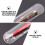 25Pièces Étui Stylo Transparent Plastique Robuste Simple 5