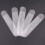 25Pièces Étui Stylo Transparent Plastique Robuste Simple 8