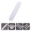25Pièces Étui Stylo Transparent Plastique Robuste Simple 10