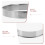 Pastry Ring Cake Accessory Stainless Steel Silver 1pack 5