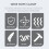 8Pièces Accessoires -Câble Argent Pour Câble Cordage 7