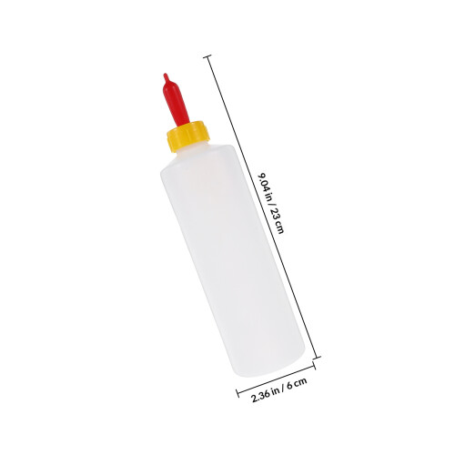 5Ensembles D’élevage En Plastique 400Ml Pour Veaux Agneaux 1