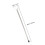 Telescopic Clothes Rail Extendable Washing Line Adjustable Rod 2