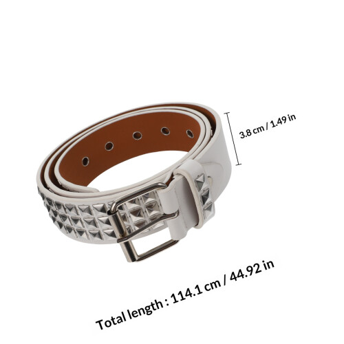 1Pièces Ceinture Taille Métal Punk Rivet Accessoire Mode 1