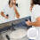20Pcs Disposable Beard Catcher Sheets Multi-Function Sink Hair Catcher 6