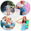 10Pièces Stickers Thermocollants Patchs Brodés 4