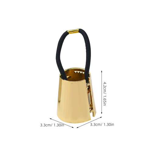Fermacoda Metallo Elastici Oro Fascia Ragazza 1