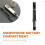 2X Wireless Handheld Microphone Battery Compartment Replacement for SKM9000 5