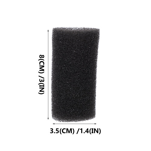 2Ensembles Protectrice Coton Filtre Aquarium Noir 1