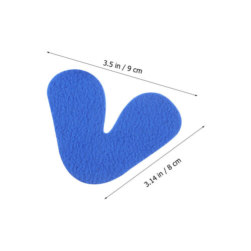 1Set Comfortable Blue Nylon Polyester Nose Pad for Glasses Use 1