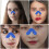 1Set Comfortable Blue Nylon Polyester Nose Pad for Glasses Use 3