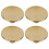 4Pcs Golden Pot Lid Knobs Compact Replacement Lid Handles 3