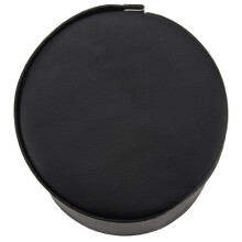 8X Black Necktie Neck Tie Storage Case Travel Gift Box Cylinder Shape