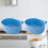 Raindrops Kitchen Wall Mounted Trash Can Simple Elegant Design 2 Pcs 3