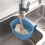 Raindrops Kitchen Wall Mounted Trash Can Simple Elegant Design 2 Pcs 4