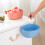Raindrops Kitchen Wall Mounted Trash Can Simple Elegant Design 2 Pcs 5