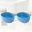 Raindrops Kitchen Wall Mounted Trash Can Simple Elegant Design 2 Pcs 7