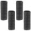4Pcs Violin Bow Grip Rubber Replacement Easy Use Black for Practice 8