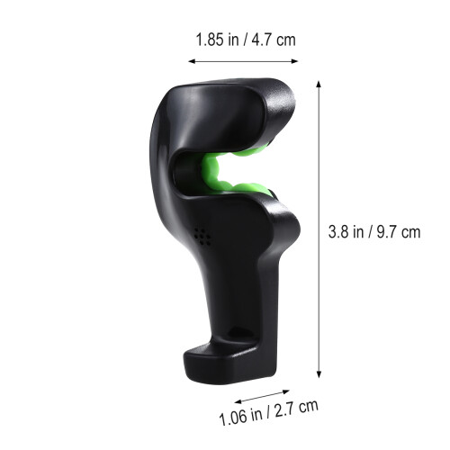 2Pcs Car Seat Hooks Black Auto Seat Hanger Durable Headrest Storage 1