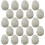 50Pcs White Foam Simulation Easter Eggs for DIY Party Supplies 10