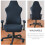 E-Sports Chair Protective Cover Computer Office Game Accessories 9