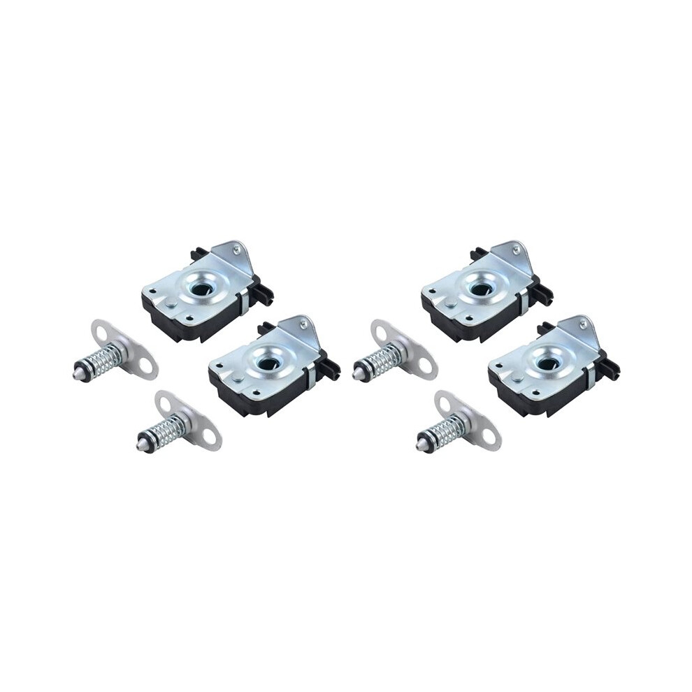 8 Pcs Lower & Upper Left & Right Catch Hood Lock For E46 E39 E52 E53 51238229807 51238203859 4714075863113