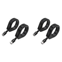 2 Set 49MM Motorcycle Turn Signal Mounting Bracket Fog Lamp Bracket Suitable for XL Sportster 1200 Dyna Black
