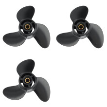 3X Outboard Propeller for Mercury Mariner 4Hp 5Hp 6Hp 7.8x9 Boat Screw 3 Blade 12 Spline Marine Engine Part