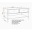 Seconique Stratford 2 Drawer Coffee Table - White 9