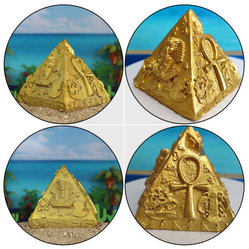 1Pièces Pyramide Résine Accessoire Décoratif Pour Intérieur 2