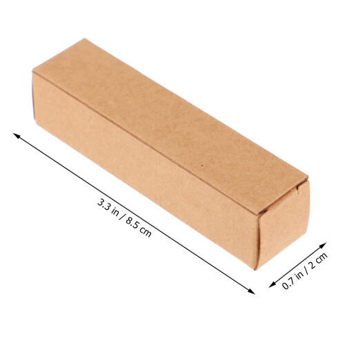50 pièces boîtes en papier kraft pour petits cadeaux à 1