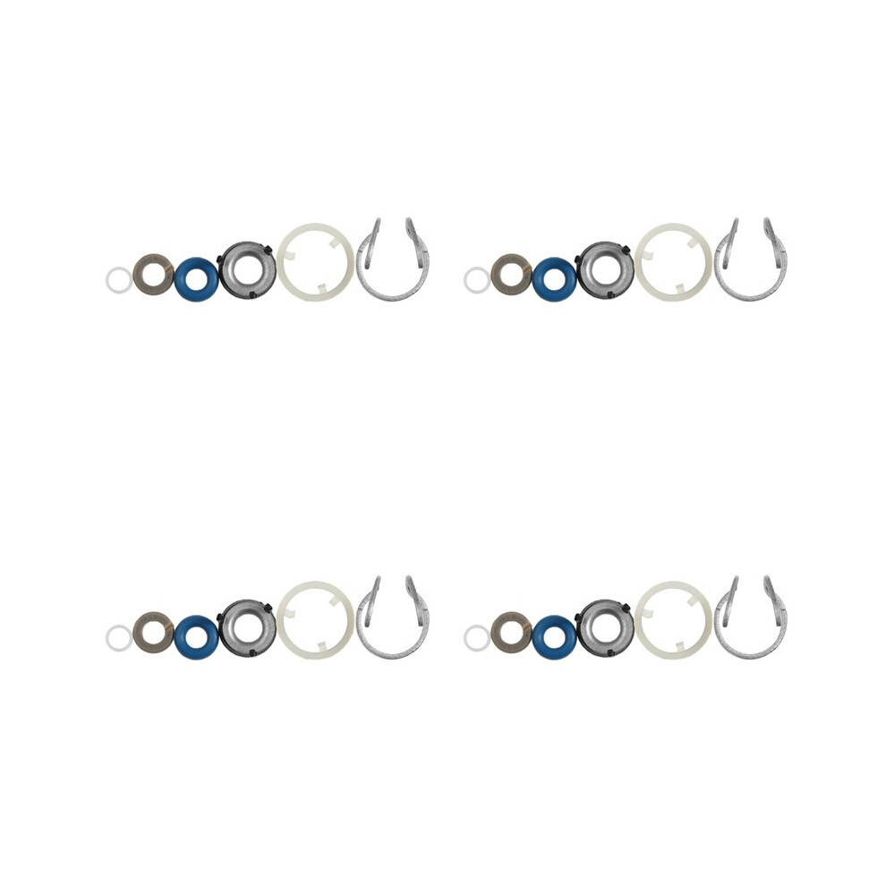 4X 06J998907b Fuel Injector Seal Repair Kit For Gli A4 A5 1.8T 2.0T 6032556383850