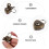 12 pièces serrure miniature cœur pour , armoire 4