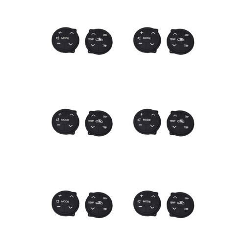 12X for  Prius 30 XW30 2009-2015 Prius C Aqua Button Multifunction Steering Wheel