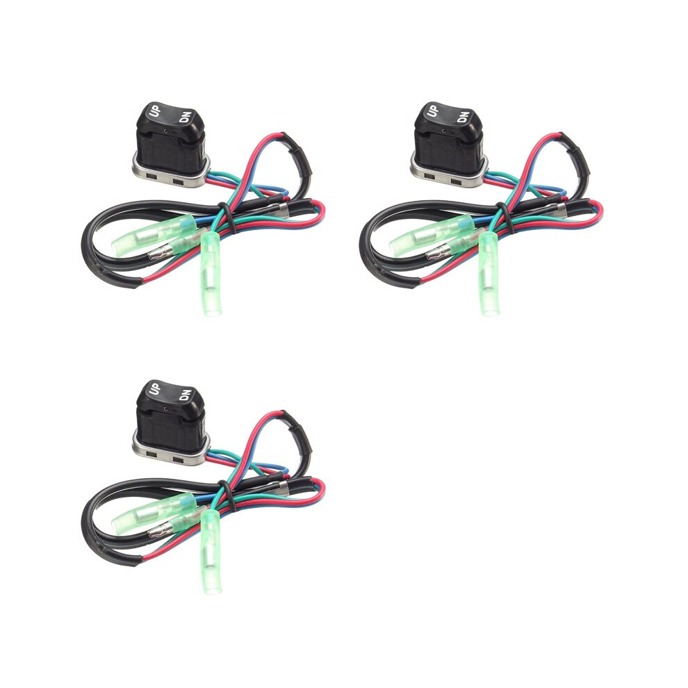 3X Trim Tilt For Engine Motor Outboard Remote Control 703-82563-02-00 6032310088410